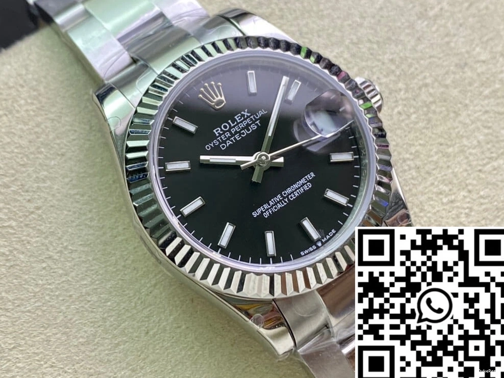 Datejust EW Rolex Stainless M178274-0034 Steel Factory 0312